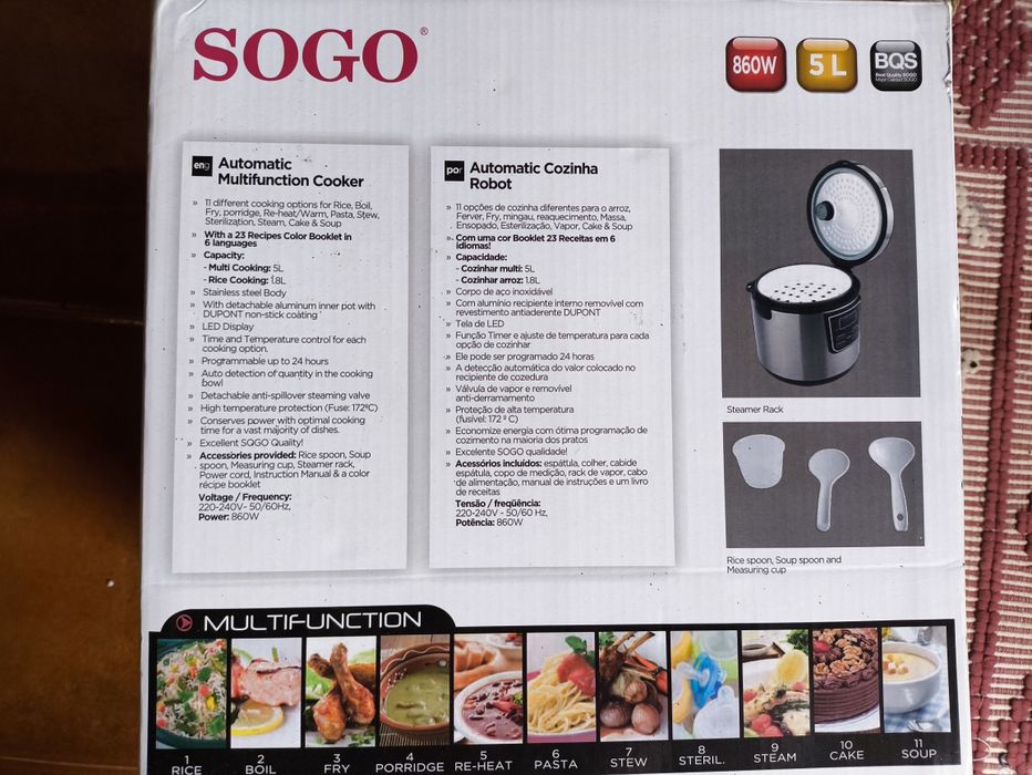 Panela elétrica Sogo usada