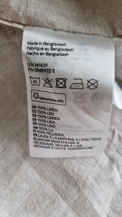 Koszula męska lniana