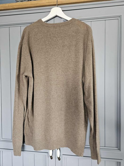 Sweter męski merino xxl Recman beż