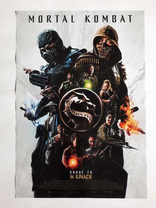 Plakat filmowy oryginalny - Mortal Kombat