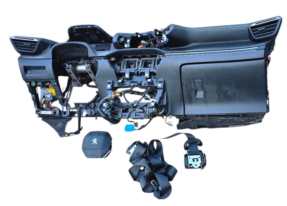 Frente completa + tablier c/airbags + cintos Peugeot 208  GTLINE 2024+