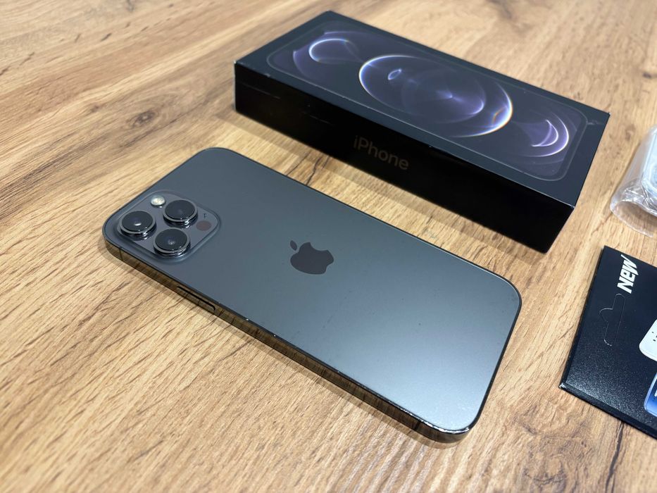 Okazja!!! Iphone 12 Pro Max! Grafitowy! Kondycja 100% Super Stan!