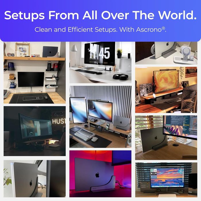 Ascrono Estação de acoplamento vertical Hub Bundle