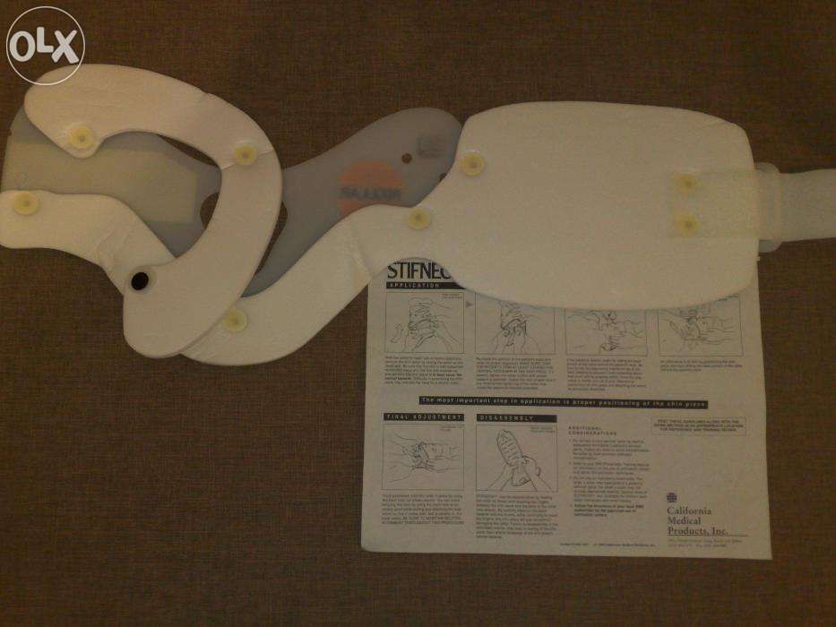 Головодержатель, шейный бандаж или шейная шина. Филадельфия.