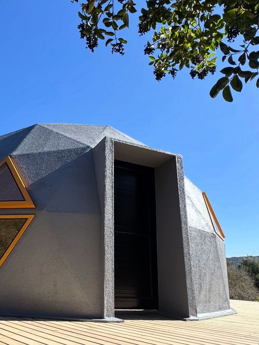 Casa de madeira Dome geodésico