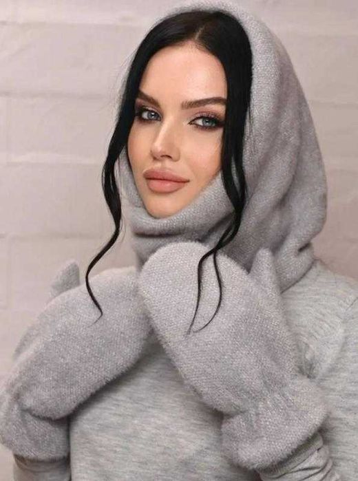 Капор - капюшон ангора. Багато кольорів