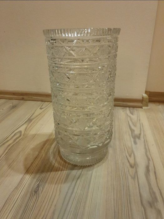 Wazon kryształowy PRL