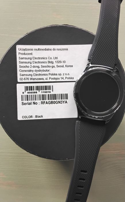Samsung GEAR S2 Classic, SM-R732, z nowym paskiem