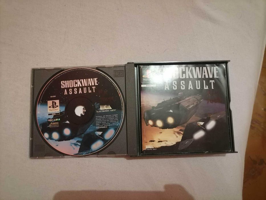 Shockwave Assault BIG BOX PS1 PSX Playstation 1