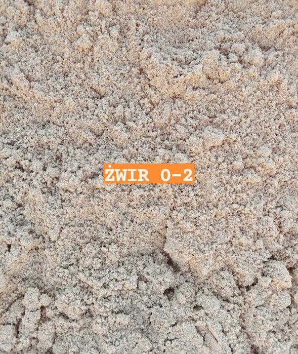 Żwir (frakcja 0-2)