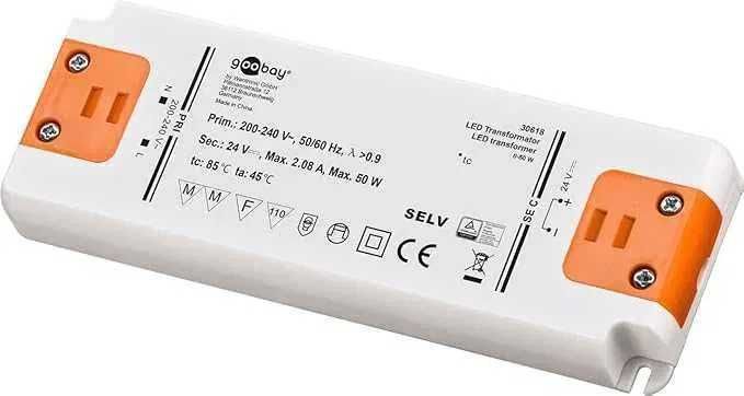 Zasilacz 24 V (DC) do lamp LED od 0,5 do 50 W