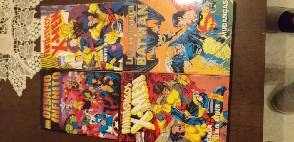 Edições especiais Marvel DC Comics decada 80 e 90