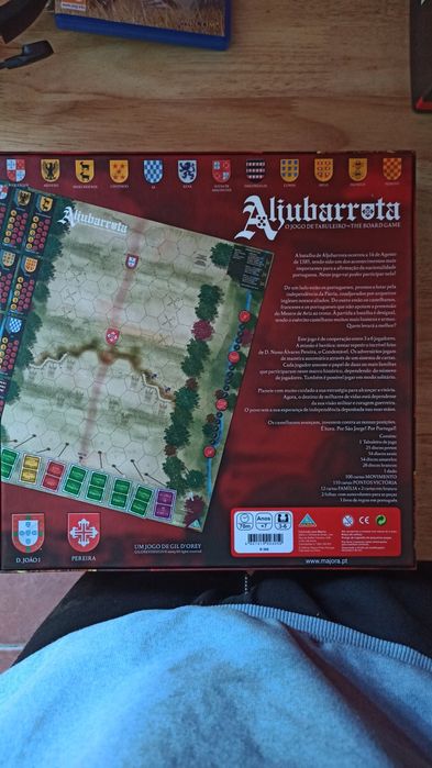 Jogo tabuleiro Aljubarrota