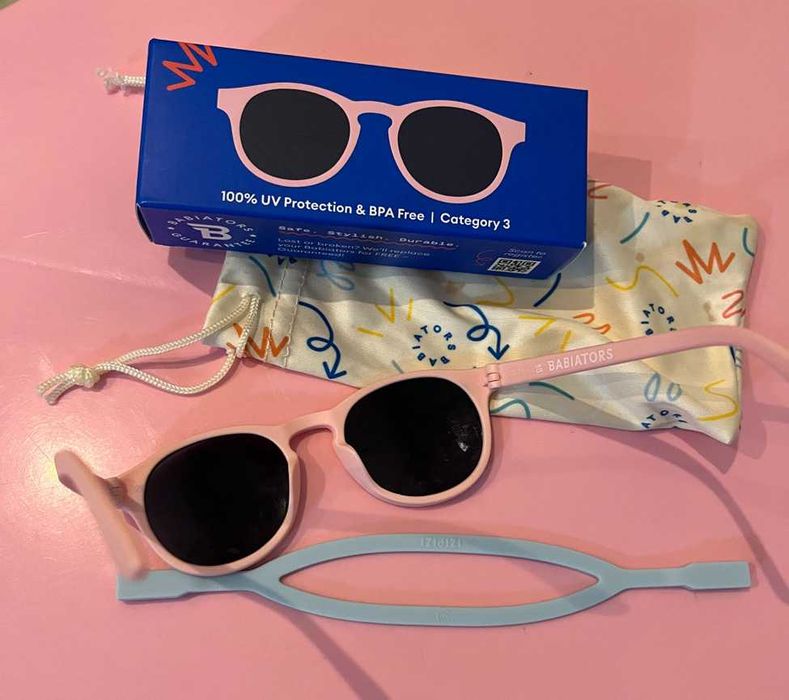 Óculos de Sol Babiators de Bebé - Com Elástico e Acessórios