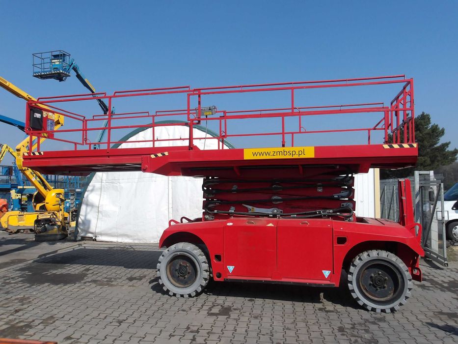 Podnośnik nożycowy zwyżka 15m PB Lifttechnik PB S151-19 E 4x4 (JLG Genie) UDT