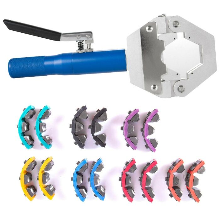 Cravadora de tubos hidráulicos cravar mangueira ac