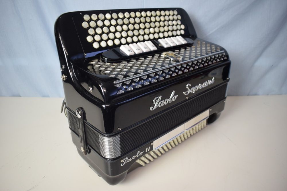 Acordeao Paolo Soprani 4 Voz 120 Baixos, N . 169