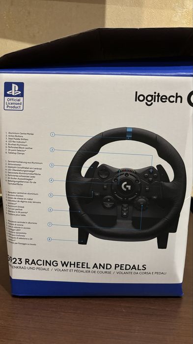 Руль logitech G923 RACING WHEEL