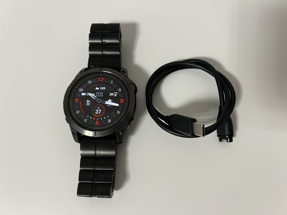 Garmin Epix Pro Gen 2 51mm Sapphire Titanium.