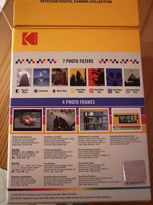 Kodak Charmera Keychain Digital Camera