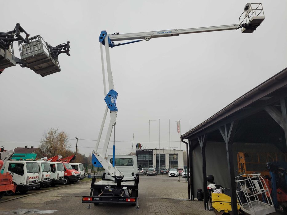 iveco podnośnik koszowy zwyżka 20m nowy socage 20D multitel isoli gsr