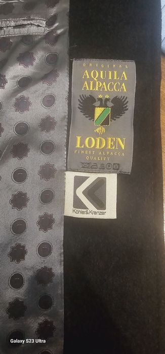 Płaszcz LODEN Aquila Alpacca | Vintage | Wełna i Alpaka |