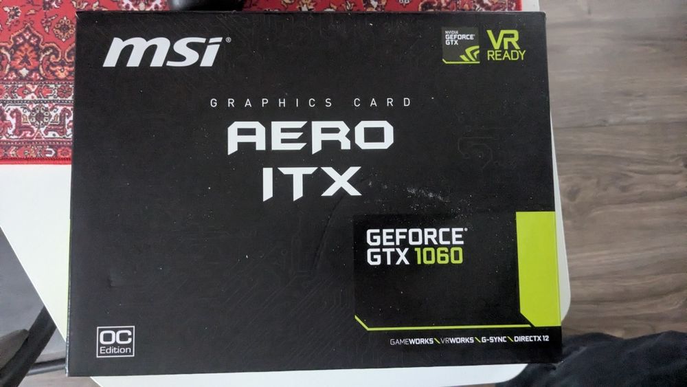 Відеокарта 1060 3gb aero