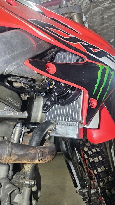 Honda Crf250r 2007 versão 2 escapes com mapas, não matrículada
