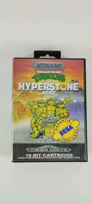 Teenage Mutant Hero Turtles Hyperstone Heist Mega Drive