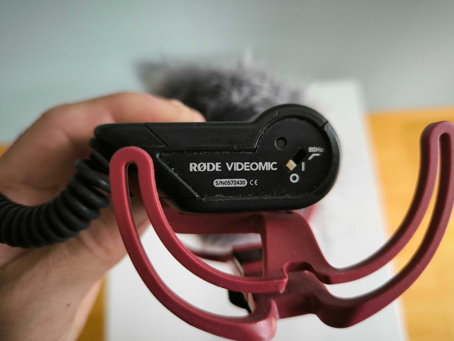 RØDE VideoMic mikrofon osłona przeciw wietrzna super stan