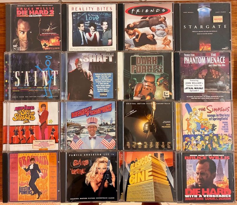 41 CDs com Bandas Sonoras e outros