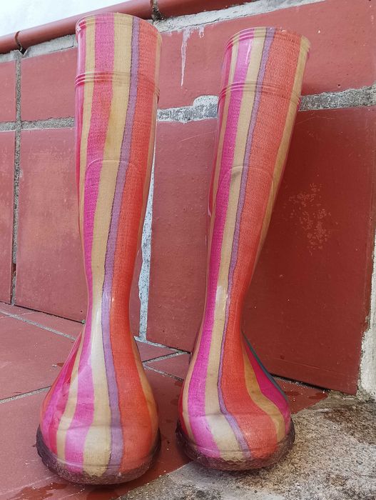 Galochas (botas borracha) coloridas
