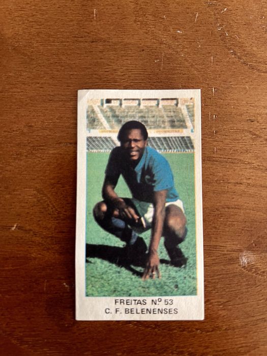 Cromos de futebol da coleção Ases do futebol de 75/76