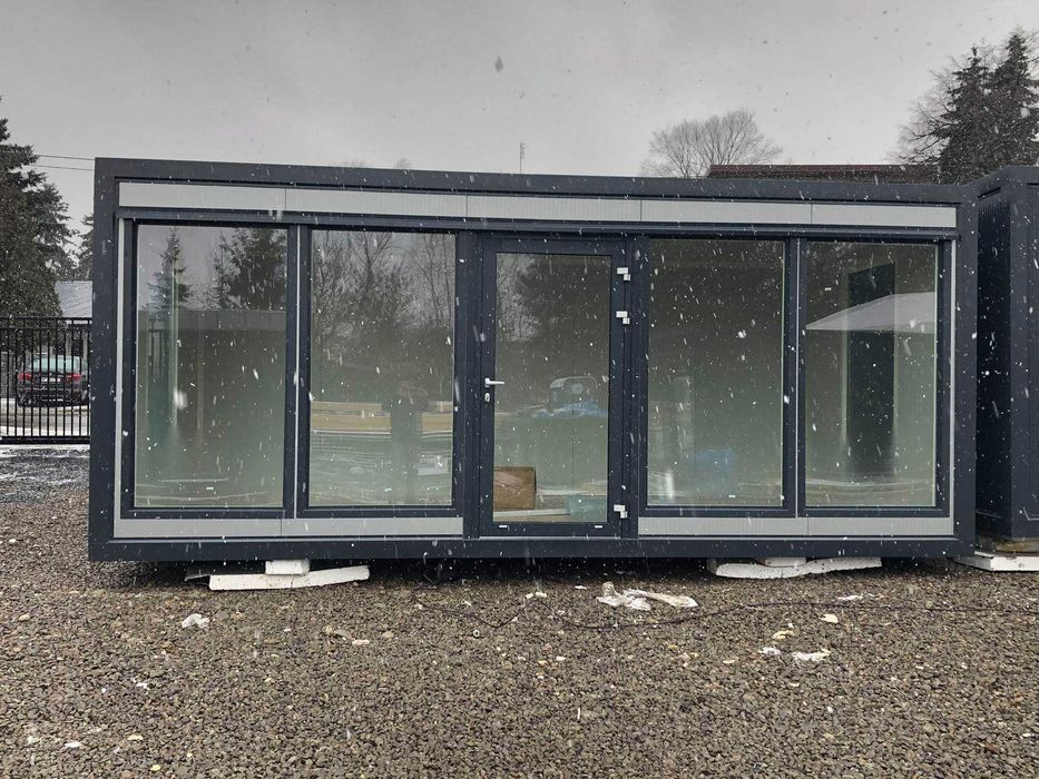 Pawilon handlowy domek całoroczny z płyty PIR100 PRODUCENT