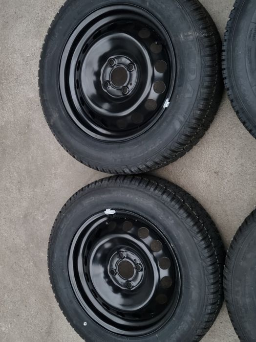 NOWE Koła Zimowe Stalowe 15" Dacia Dokker Lodgy Logan II Sandero 4x100