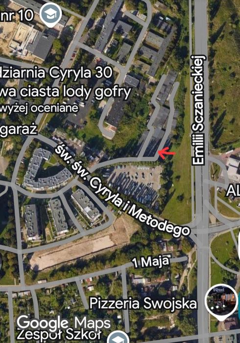 Garaż 17 m² do wynajęcia ul.Św Ceryla i Metodego - Mehr