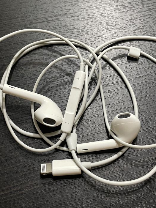 Оригінал Наушники Гарнітура Apple lightning з комплекта iPhone Earpods