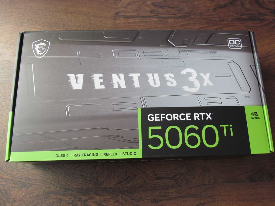 nowa karta graficzna MSI Ventus RTX 5060 Ti 16GB 3X