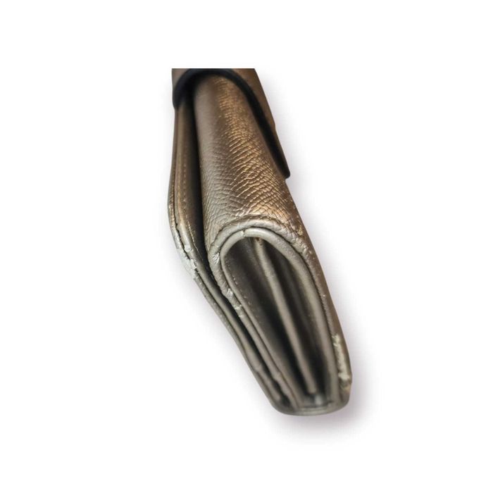 Carteira Senhora GUESS Original – Dourado Metálico |Nova com Etiquetas