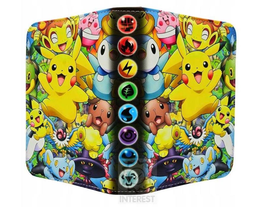 album klaser segregator pokemon +naklejki gratis