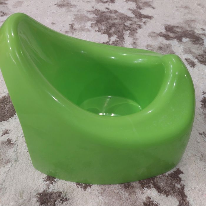 Детский горшок, салатовый.