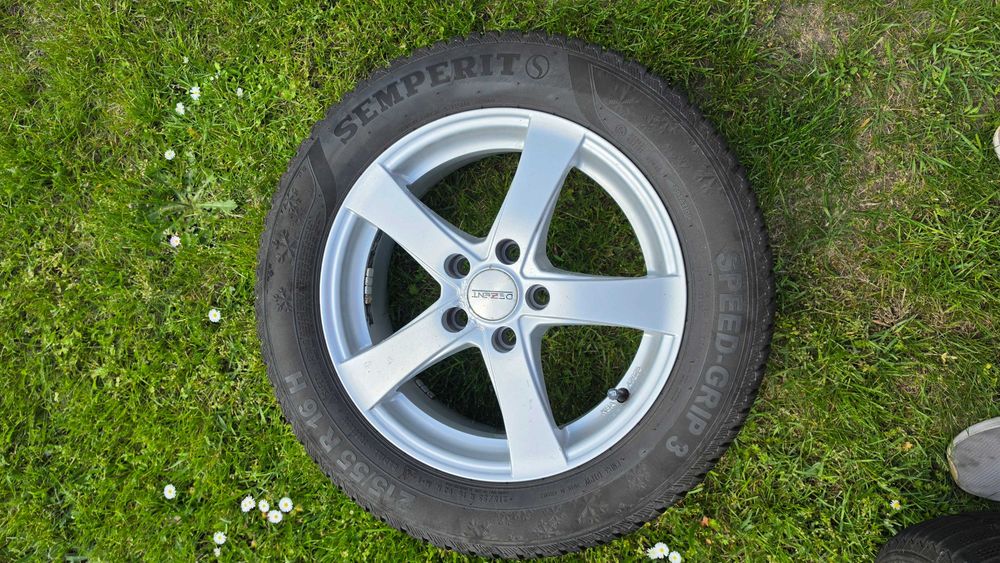 Felgi Dezent 5x108 z oponami zimowymi ford volvo