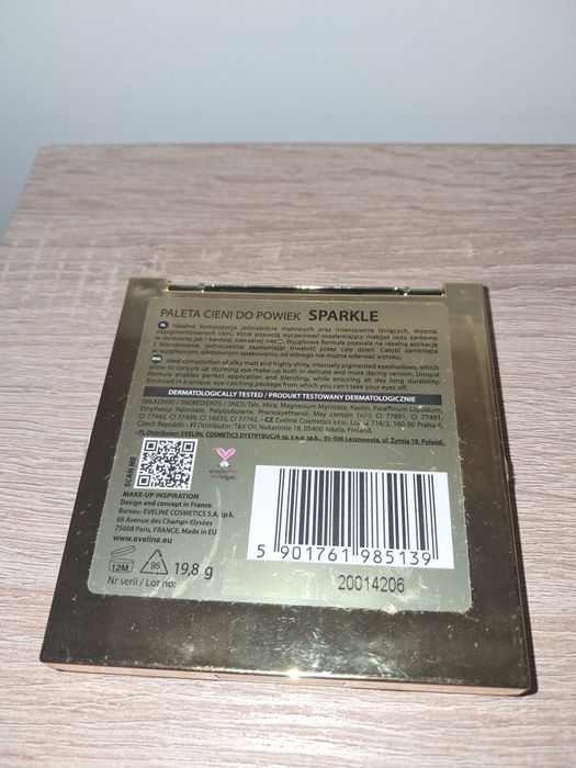 Paleta 9 cieni do powiek Sparkle Eveline Cosmetics