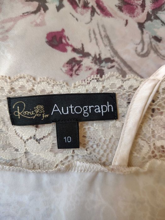 Шелковая ночнушка, комбинация, пеньюар 100% шелк autograph