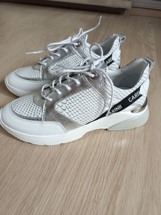 Buty Sneakersy skórzane Carini rozm.38 nowe