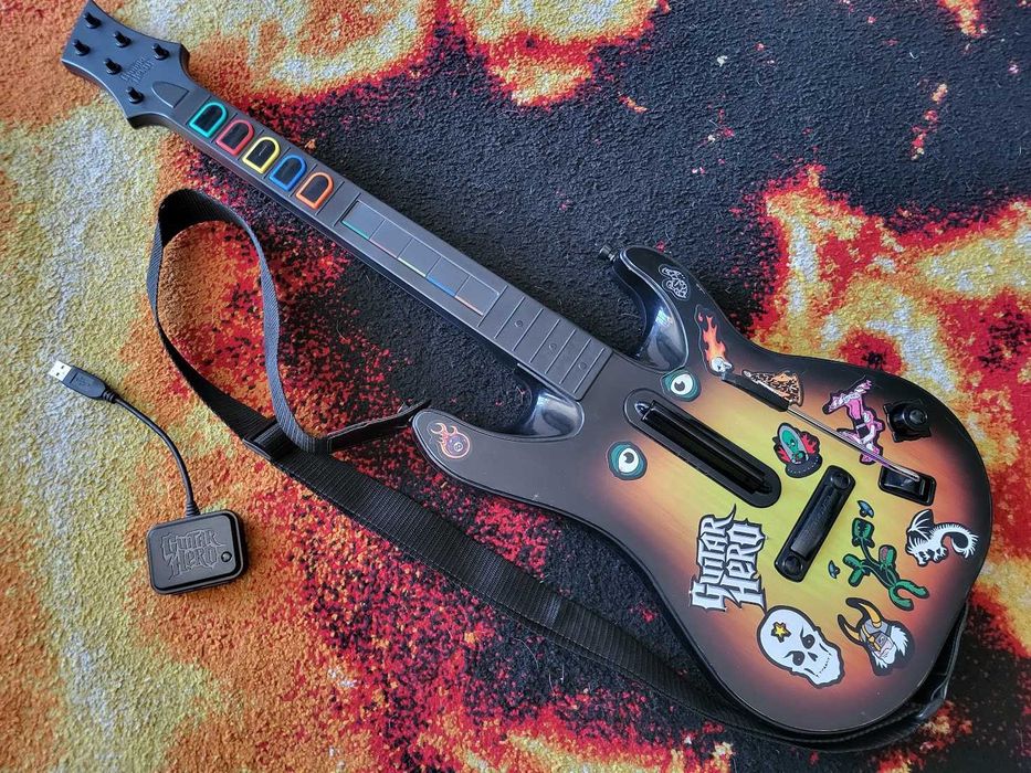 Gitara Guitar Hero PC/PS3 Playstation 3 + Odbiornik, Skup/Sprzedaż