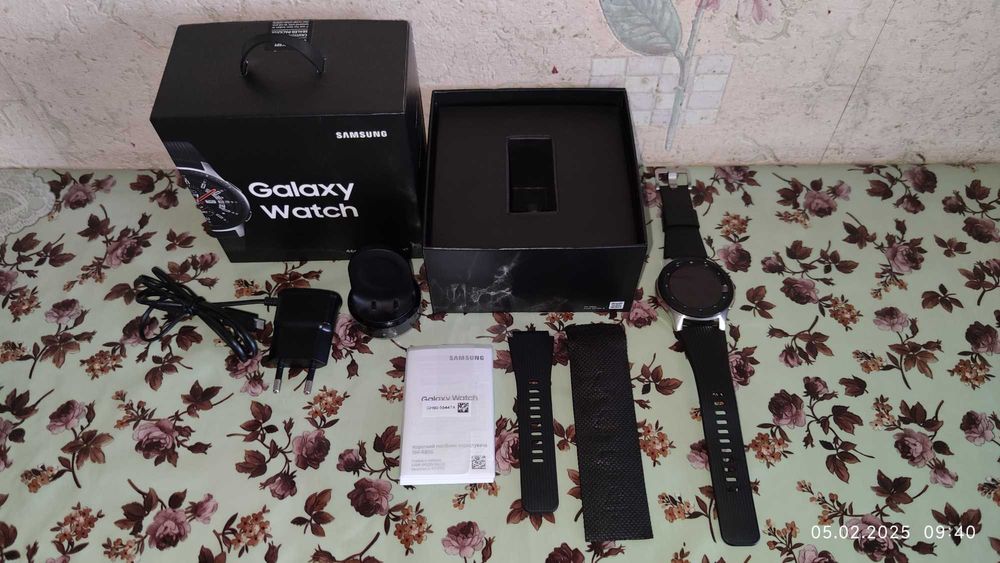 Смарт-часы Samsung Galaxy Watch 46mm Silver (SM-R800)