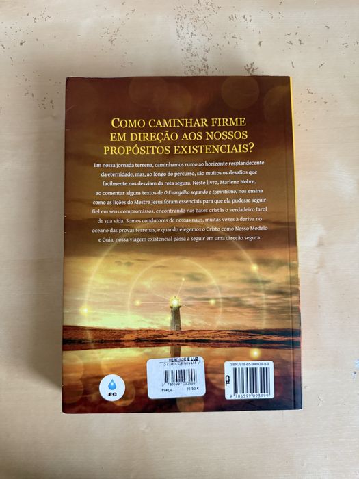 Livro O Farol de Nossas Vidas - Marlene Nobre - Comentários sobre o Evangelho Segundo Espiritismo