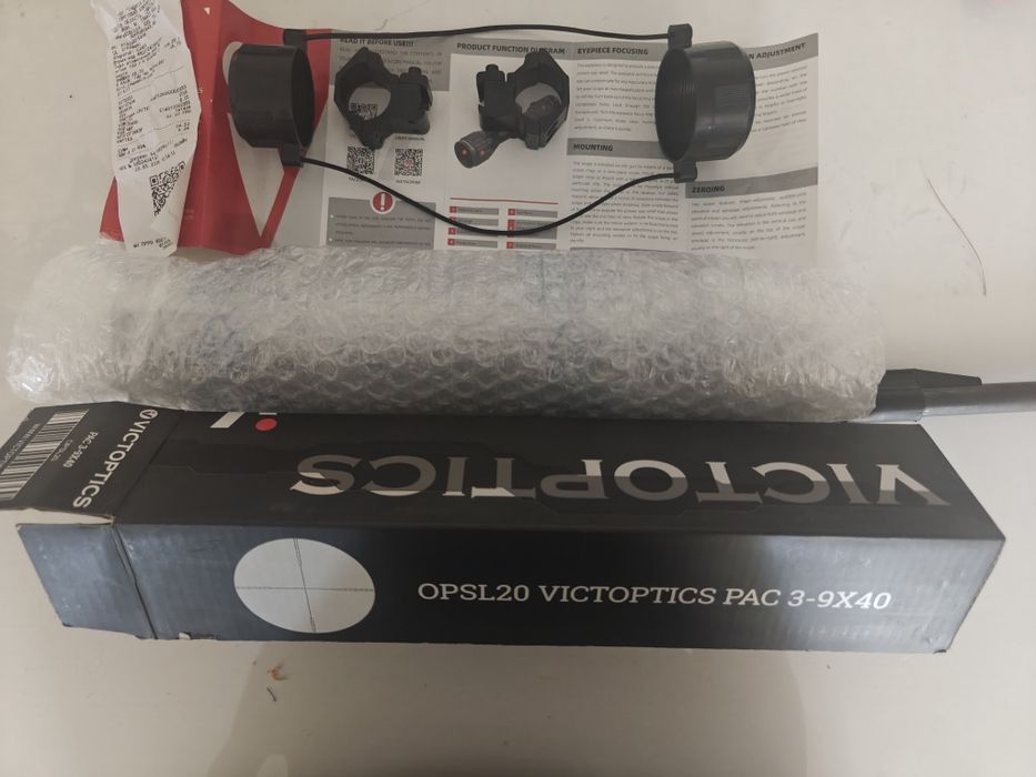 Приціл оптичний Vector Optics PAC 3-9x40 SFP VMD-2 Оптика з

Кріпленням
