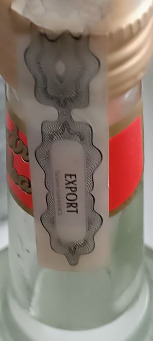 Пляшка бутилка велика ссср експорт об'єм 1л оригінальна старі запаси